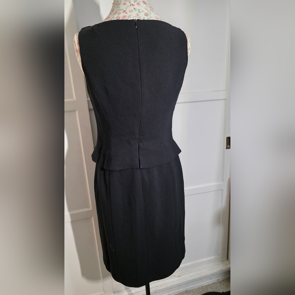 Jones New York Black Dress Size 8 - Picture 6 of 10